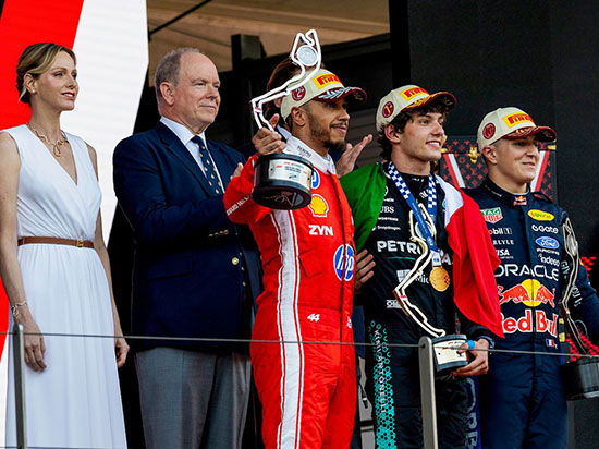 monaco podium ceremony monaco podium ceremony