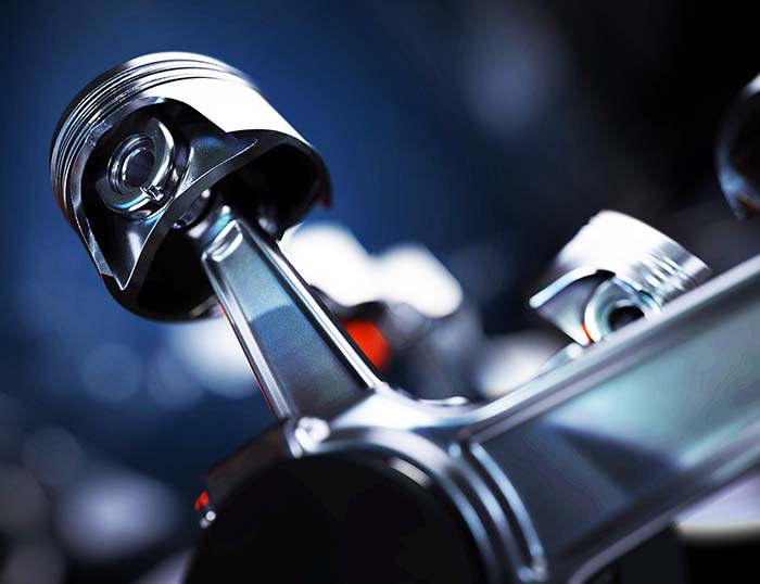 2618A aluminium alloy offers characteristics ideal for piston manufacture.