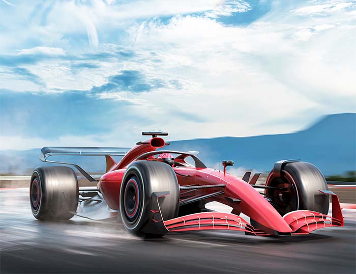 AZ31B magnesium alloy finds use in monocoque and chassis production.