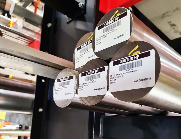 Our stock range of titanium alloys includes commercial and high performance products.