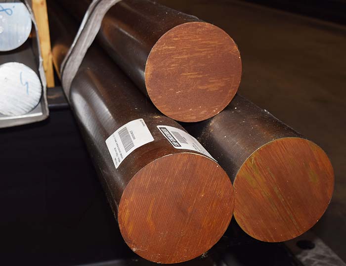 We stock 15CDV6 steel alloy in solid round bars.