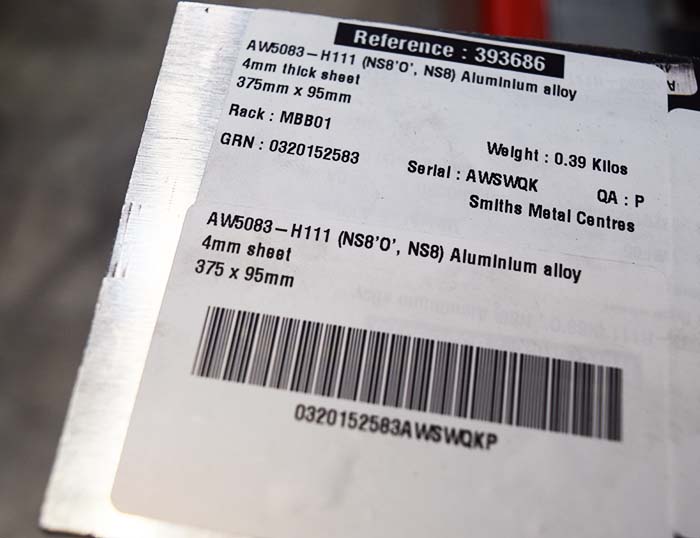 5083 aluminium is the strongest of all non heat-treatable aluminium alloys.
