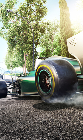 Al-Li alloys benefit from improved density, which assists in race car weight reduction.