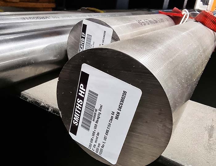 Maraging 350 steel - high strength with good toughness.