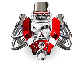 Race Engine Components The characteristics of nickel superalloys make them highly suitable for race car engine components.