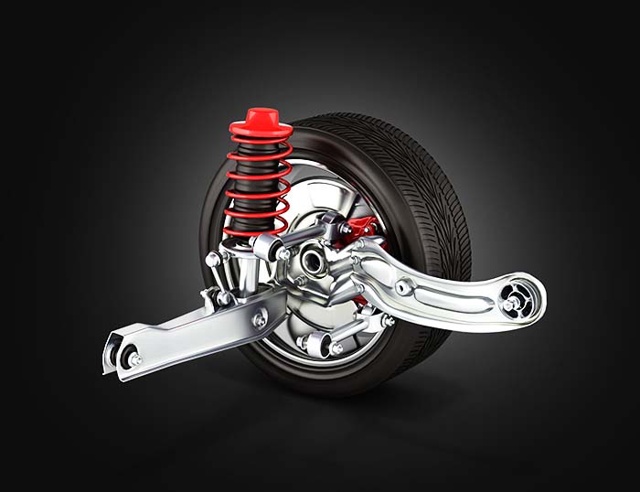 Aluminiumlegierung 7055 Wir führen 7055 Aluminium in Platten und Strangpressprofilen, die in Aufhängungskomponenten verwendet werden.