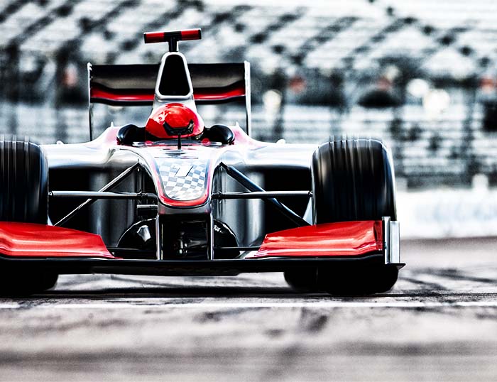 Der Großteil unserer Produkte wird an den globalen Motorsportmarkt geliefert, darunter auch an aktuelle F1-Teams.
