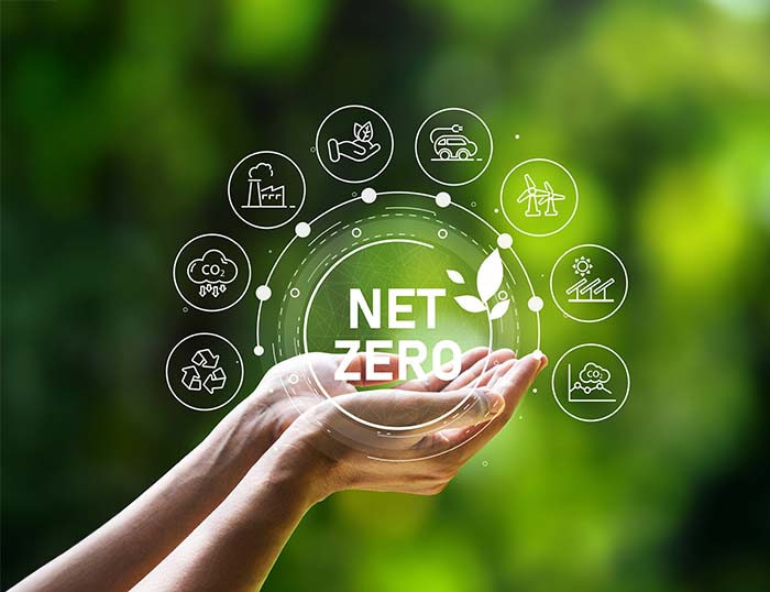 Wir arbeiten daran, den Netto-Null-Status zu erreichen, um einen Beitrag zum Schutz unseres Planeten zu leisten.