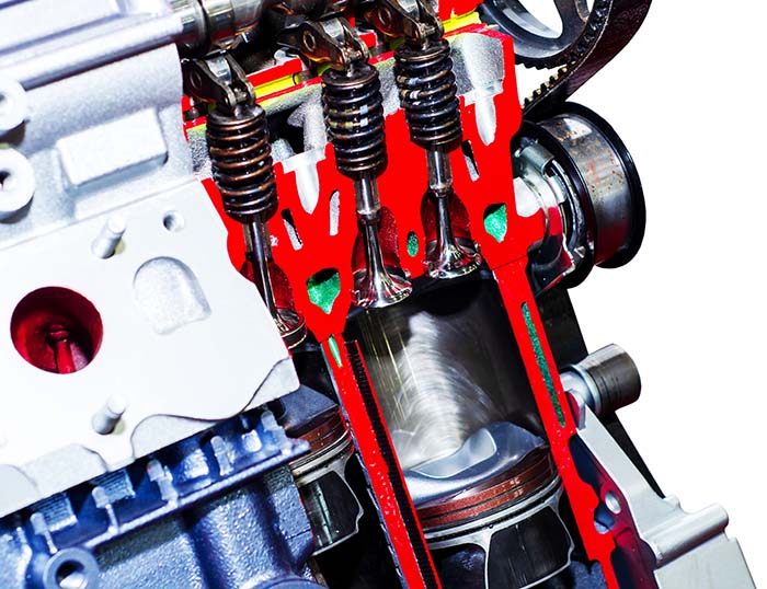 Nitronic&reg; 50 bietet eine hervorragende Korrosionsbeständigkeit und wird in der Herstellung von Motorventilen verwendet.