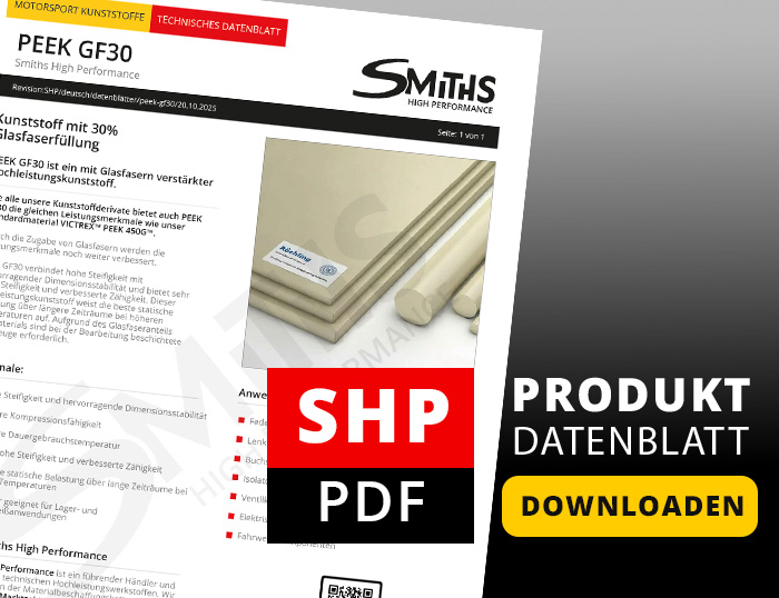 Laden Sie unser technisches Datenblatt zu PEEK GF30 herunter.