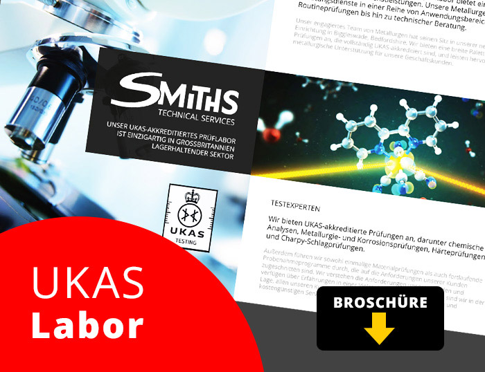 Laden Sie unser Informationsblatt zu UKAS-akkreditierten Prüflaboren herunter.