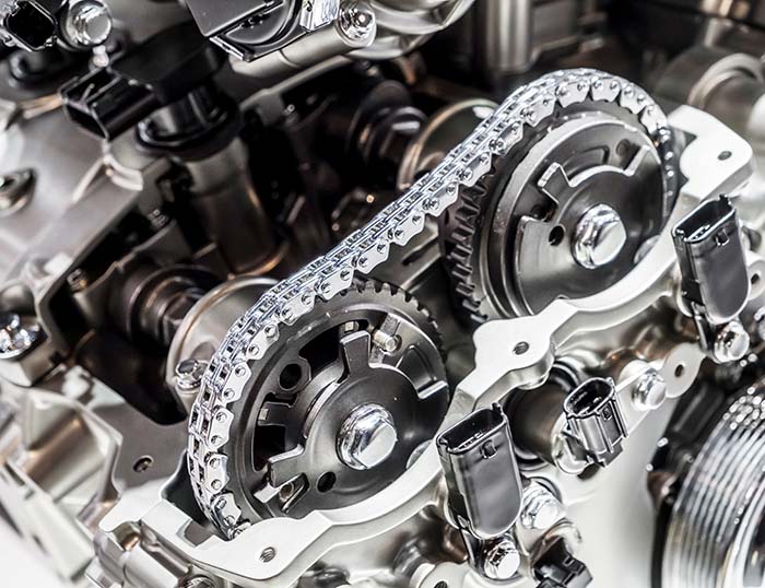 Grâce à sa résistance à l'usure et au grippage, Nitronic&reg; 60 est idéal pour les systèmes d'entraînement par chaîne.