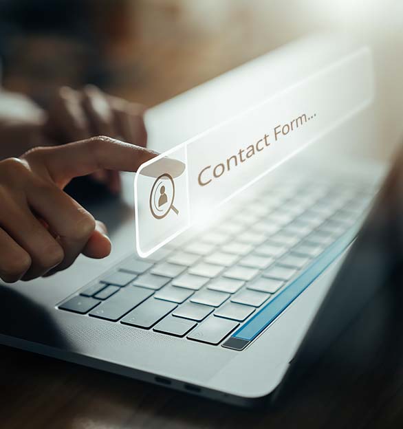 Nos formulaires de contact sont accessibles via un code QR sur chaque page produit.