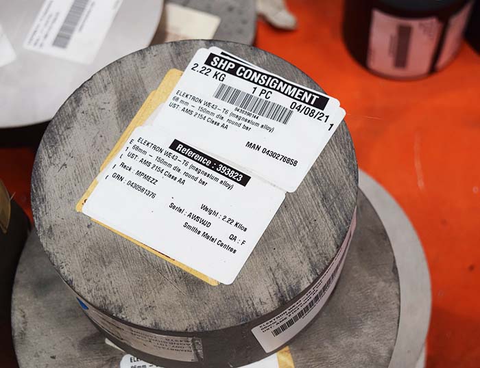 Elektron&reg; 43 est un alliage de magnésium coulé à haute résistance.