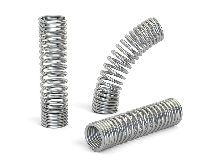 Les ressorts et les fixations sont également fabriqués à partir de Nimonic&reg; 115.