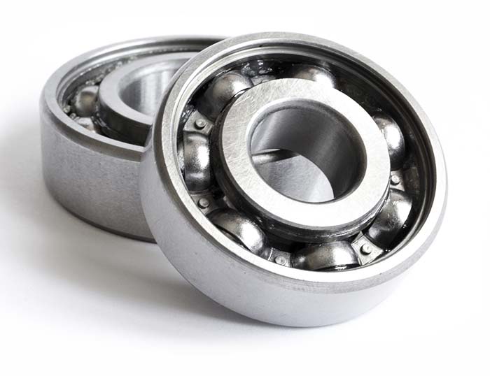 Les roulements à broches et à rouleaux sont tous deux équipés de Nitronic&reg; 60