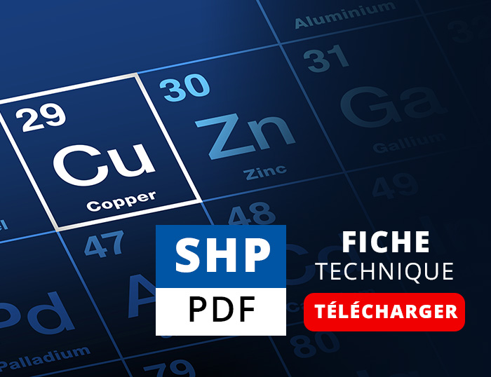 Téléchargez notre fiche technique PerforMet&reg; copper.