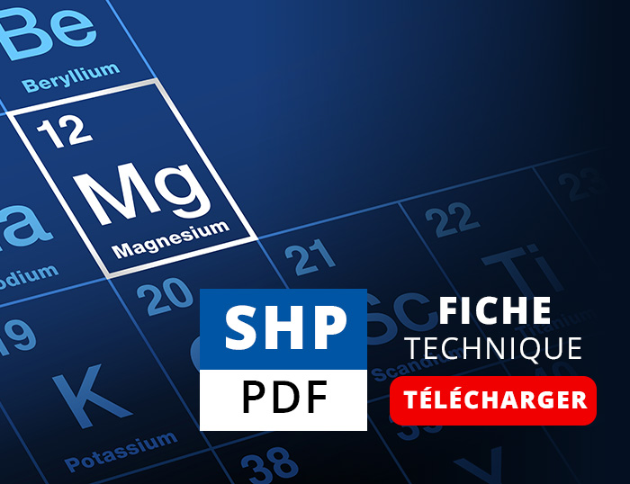 Téléchargez notre fiche technique sur le magnésium WE54.