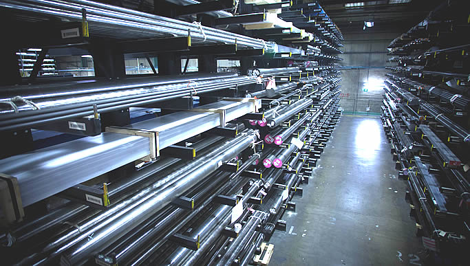 We offer our customers a substantial aluminium stock range which is readily available for global shipment