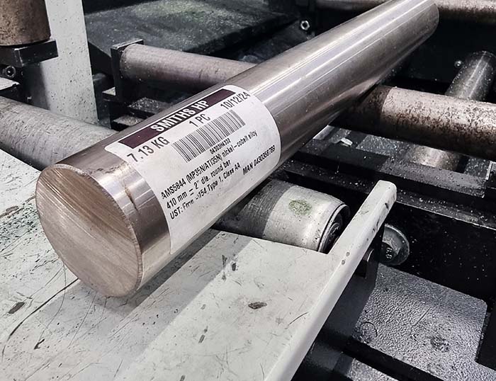 MP35N resiste a sollecitazioni elevate e sopporta le alte temperature.