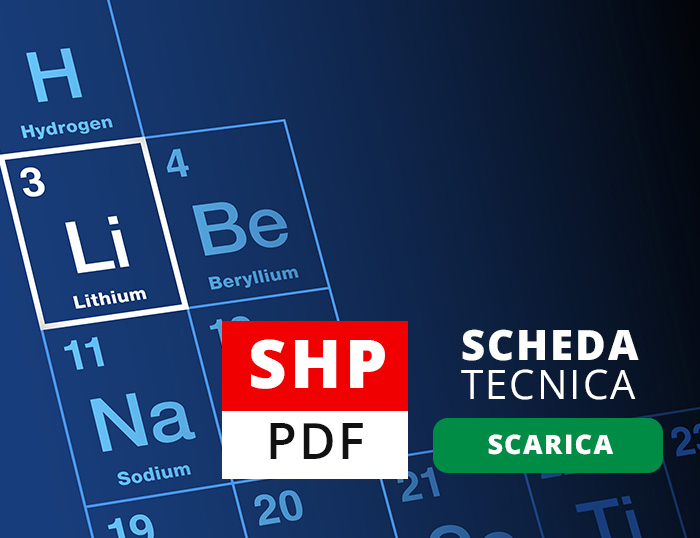 Scaricate la scheda tecnica del litio alluminio 2099.