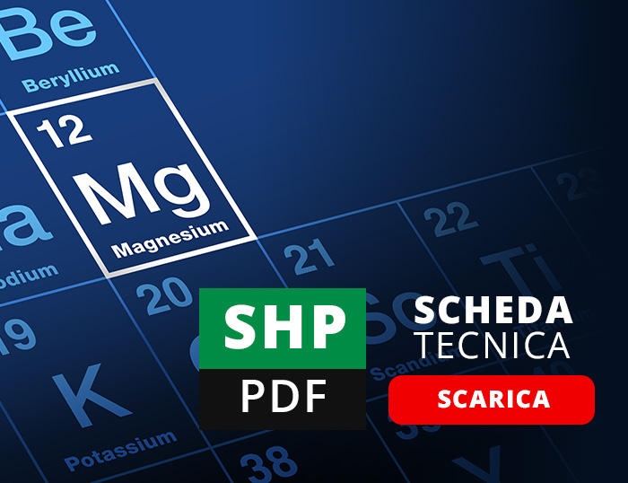 Scarica la scheda tecnica del magnesio WE54.