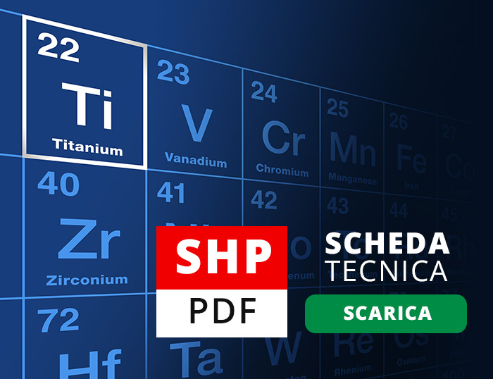 Scaricate la scheda tecnica del titanio CR14.