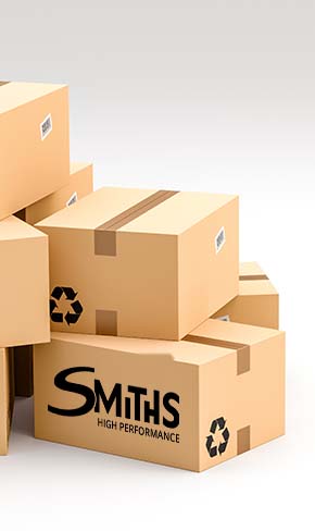 Smiths High Performance ricicla già i rifiuti, comprese le leghe e gli imballaggi.